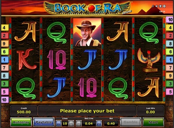 игровые автоматы Book of Ra Deluxe