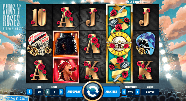 игровые автоматы НетЕнтGuns N Roses