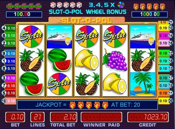 slot-o-pol игровые автоматы Мегаджек